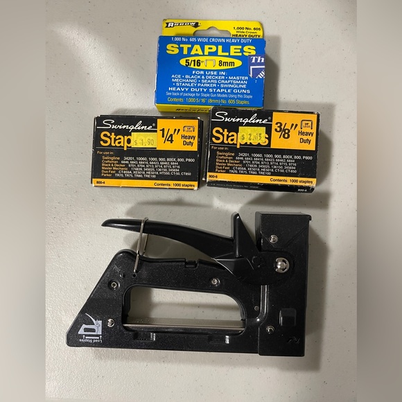 Surebonder All-in-One staple gun and staples. Only used a few times. - Picture 2 of 3